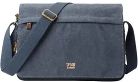 Troop London Organic Cotton Computer Messenger 13" | Blue