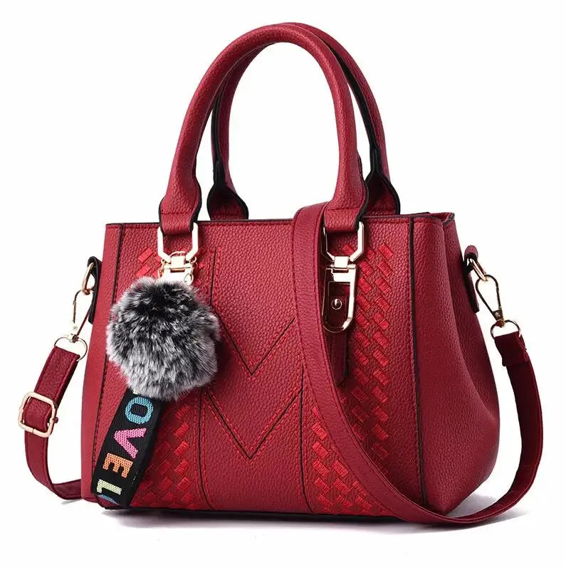 Velvet Charm - Stylish Messenger Bag