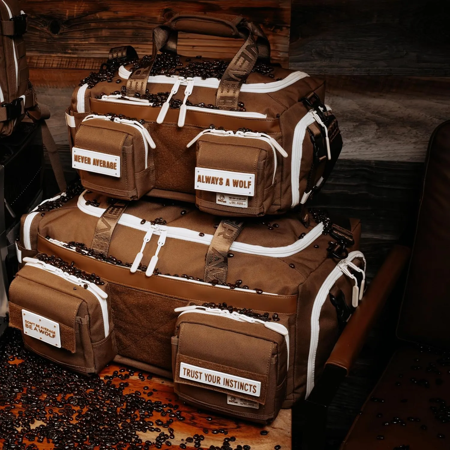 WOLFpak 40L Duffle Bag (Mocha Brown)