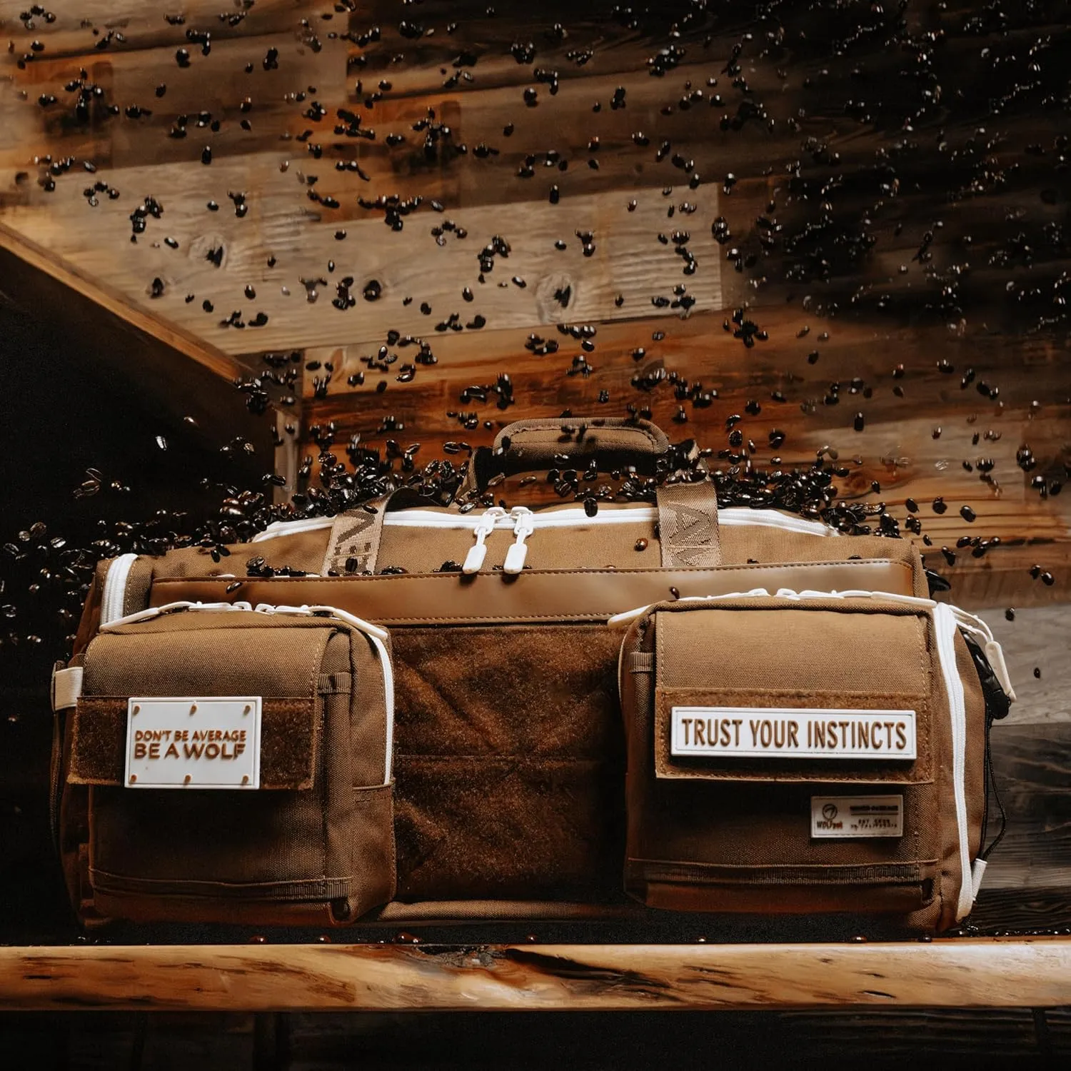 WOLFpak 40L Duffle Bag (Mocha Brown)