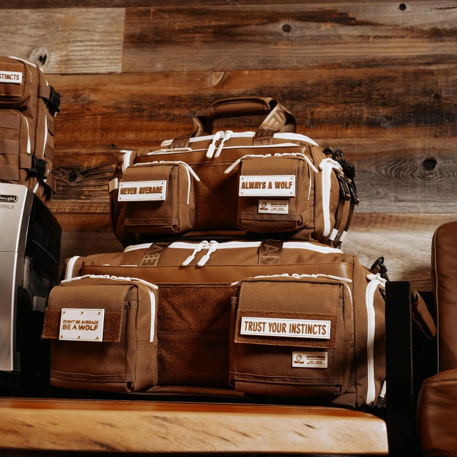 WOLFpak 40L Duffle Bag (Mocha Brown)
