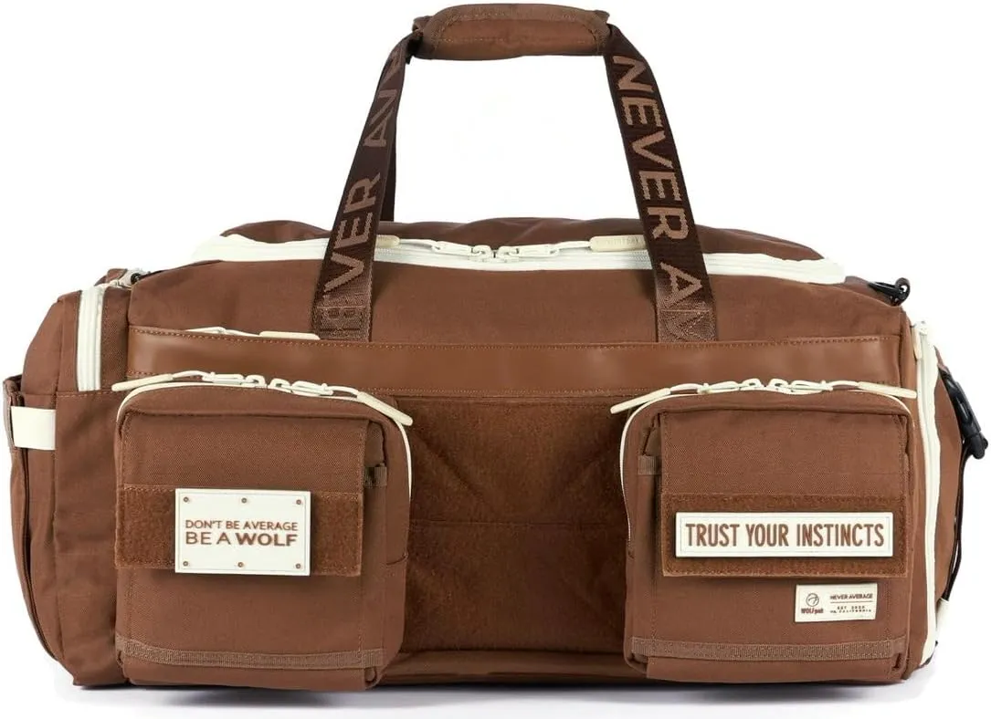 WOLFpak 40L Duffle Bag (Mocha Brown)
